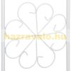 Rose metal plant runner white color 250x160x160 cm