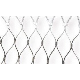   Rozsdamentes acél sodrony kerítés háló, 30x30 mm közökkel