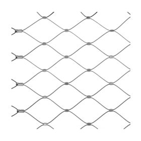   Rozsdamentes acél drótháló 70x120 mm-es szemkiosztással – 1,5 mm huzalátmérő, vízszintes tájolás, 800 mm szélesség, H típus