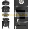 Smoker grillsütő 3 az 1-ben grill füstölő sütő BBQ