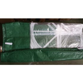   Kerti pavilon sörsátor zöld oldalelem oldalsó ablakos ponyva sörsátor tartalék alkatrész