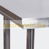 Inox munkaasztal 120x60cm SZÁLLÍTÁSI SÉRÜLT! rozsdamentes konyhai pult saválló anyagból készült asztal 