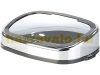 DAMAGED IN SHIPPING! Sensory dustbin with automatic manual motion sensor, aluminum 68 liters