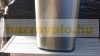 DAMAGED IN SHIPPING! Sensory dustbin with automatic manual motion sensor, aluminum 68 liters