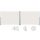 MISSING! Windbreak double room divider outdoor and indoor screen 200x600 cm beige color white frame 