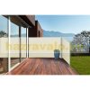 MISSING! Windbreak double room divider outdoor and indoor screen 200x600 cm beige color white frame 