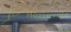 French balcony railing black powder-coated steel railing 128x90 cm 