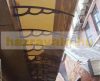 SZÁLLÍTÁS SÉRÜLT! Extra kinyúlású előtető 150x150 fekete keret bronz tömör polikarbonát -plexi- féltető H típusú kar például bejárati ajtó vagy ablakok fölé