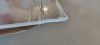 Canopy with extra extension 150x150 black frame bronze solid polycarbonate - Plexiglas - semi-canopy type H arm for example over front door or windows