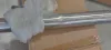 SZÁLLÍTÁS SÉRÜLT! Lépcsőkorlát rozsdamentes 200 cm hosszú kapaszkodó 42 mm átmérővel saválló inox anyagból, 5 darab leesést gátló keresztrúddal