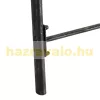 SZÁLLÍTÁS SÉRÜLT! Hintaágy 2 személyes fém kerti ülőgarnitúra 167x123x175 cm bronz