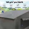 garázs 2,5x1,8 m Vízálló garázssátor feltekerhető cipzáras ajtóval és szellőzőablakkal Sötétszürke