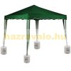 Beer tent pavilion fixing weight, leg-mountable weight that can be filled with water or sand, white 4 pcs