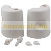 Beer tent pavilion fixing weight, leg-mountable weight that can be filled with water or sand, white 4 pcs