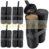 Beer tent pavilion fixing weight that can be filled with sand, weights that can be mounted on legs 4 pcs