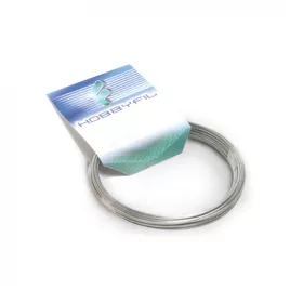 Saválló acél huzal rozsdamentes drót 1-7 m  ø 0,6 mm inox kötöződrót 20 méteres tekercsben