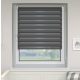  100x160 double blind striped blind curtain gray zebra stripe window shade slightly translucent. It is also good for a 90x150 window, but the length can be adjusted and it can also be completely rolled up 