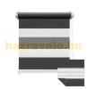  100x160 double blind striped blind curtain gray zebra stripe window shade slightly translucent. It is also good for a 90x150 window, but the length can be adjusted and it can also be completely rolled up 