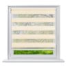 Striped roller blind sand-colored 110x150 window shade without drilling 