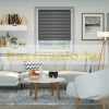 120x160 strip blind curtain wide dulpa blind beige zebra stripe window shade. It is also good for a 120x150 window, but the length can be adjusted and it can also be completely rolled up 