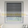 150x160 double strip blind curtain beige zebra stripe window shade. It is also good for a 150x150 window, but the length can be adjusted and it can also be completely rolled up 