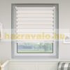 150x160 double strip blind curtain beige zebra stripe window shade. It is also good for a 150x150 window, but the length can be adjusted and it can also be completely rolled up 