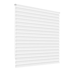   70x150 Sávos roló függöny fehér fúrás nélküli ablak árnyékoló 