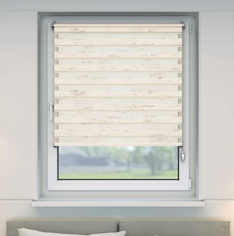 Striped roller blinds in marble color 70x150 window shading without drilling 