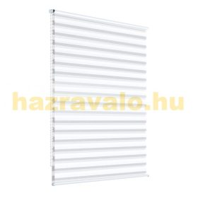   Sávos roló függöny fehér 70x230 cm fúrás nélküli ablak árnyékoló 
