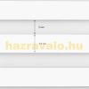 70x230 Strip blind curtain white without drilling window shade 
