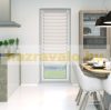 95x160 double blind striped blind curtain zebra stripe beige window shade slightly translucent. It is also good for a 90x150 window, but the length can be adjusted and it can also be completely rolled up 