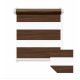 Blackout curtain with stripes, brown 110x230 cm 