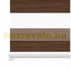 Blackout curtain with stripes, brown 110x230 cm 