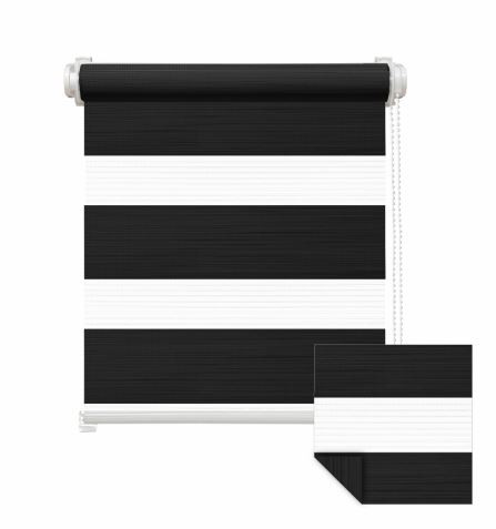 Blackout blackout blinds, black 110x230 cm