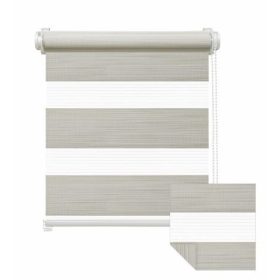 Sávos roló sötétítős függöny homokszínű 60x160 cm
