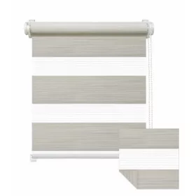 Sávos roló sötétítős függöny homokszínű 60x160 cm