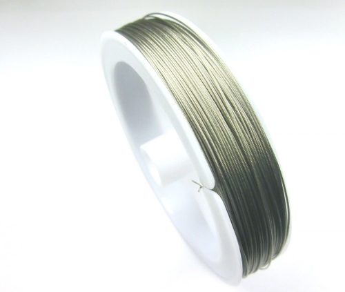 Wire jewelry wire ø 0.38 stainless steel 100 meter roll twisted stainless steel wire plastic coated