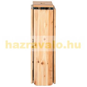   Sörasztal kereszt alakú kerti piknikasztal összecsukható fém lábakkal