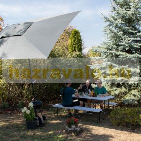   Összecsukható sörpad garnitúra 3-as készlet fehér színben