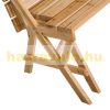 Beer set 2 in 1 folding garden set made of pine wood 138 x 130 x 73 cm