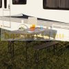 Beer bench set garden furniture set 2 beer benches 1 table camping furniture suitcase table