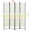 Spanish wall off-white partition screen 4 decorative panels 160x171 cm