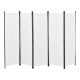 Spanish wall off-white partition screen 5 panels 250x171 cm