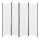 Spanyolfal, térelválasztó paraván 4 darab panel 200x171 cm törtfehér színben
