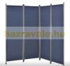 Outdoor partition wall, accordion screen 170x215 cm blue