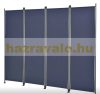 Outdoor partition wall, accordion screen 170x215 cm blue
