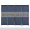 Outdoor partition wall, accordion screen 170x215 cm blue