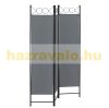 Spanish wall, partition screen 3 decorative panels 120x171 cm in dark gray