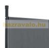 Spanish wall, partition screen, 5 panels 250x171 cm in dark gray color