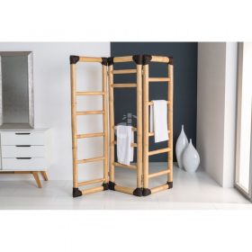   Bambusz térelválasztó spanyolfal 180x180 cm natúr válaszfal kül- és beltéren egyaránt használható